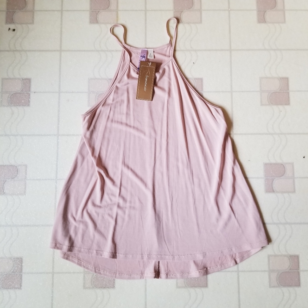 Two Francesca's high neck Shirts